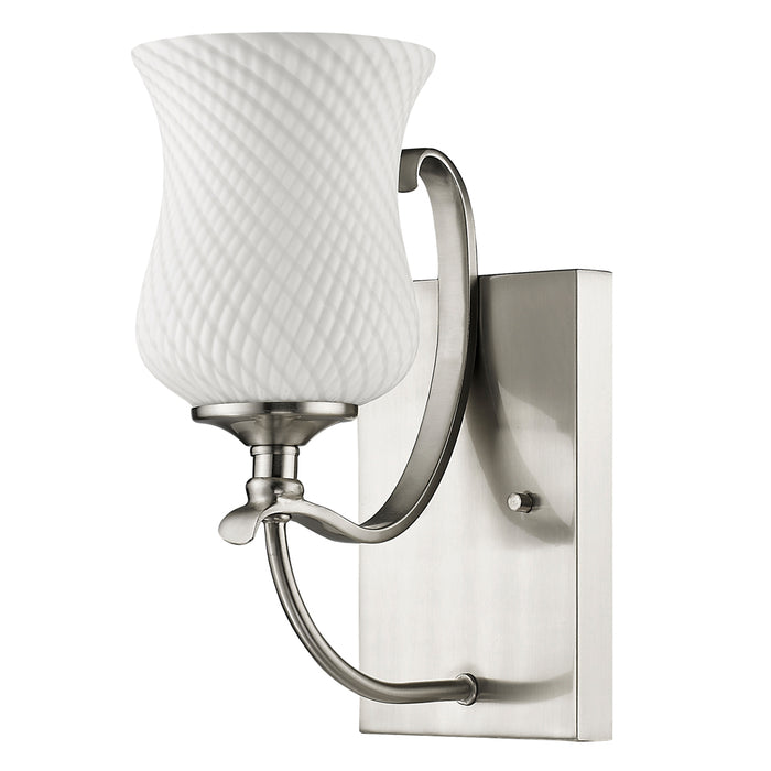 Acclaim Lighting IN41350SN One Light Wall Sconce, Satin Nickel