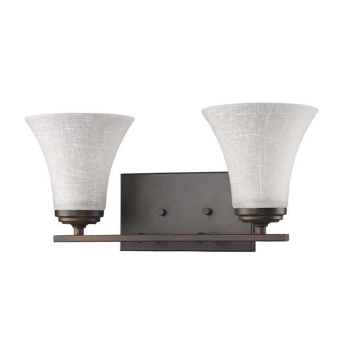 Acclaim Lighting IN41381ORB Two Light Vanity, Oil Rubbed Bronze