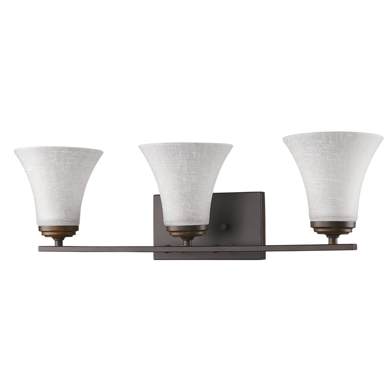 Acclaim Lighting IN41382ORB Three Light Vanity, Oil Rubbed Bronze