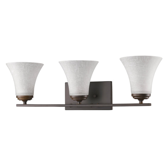 Acclaim Lighting IN41382ORB Three Light Vanity, Oil Rubbed Bronze