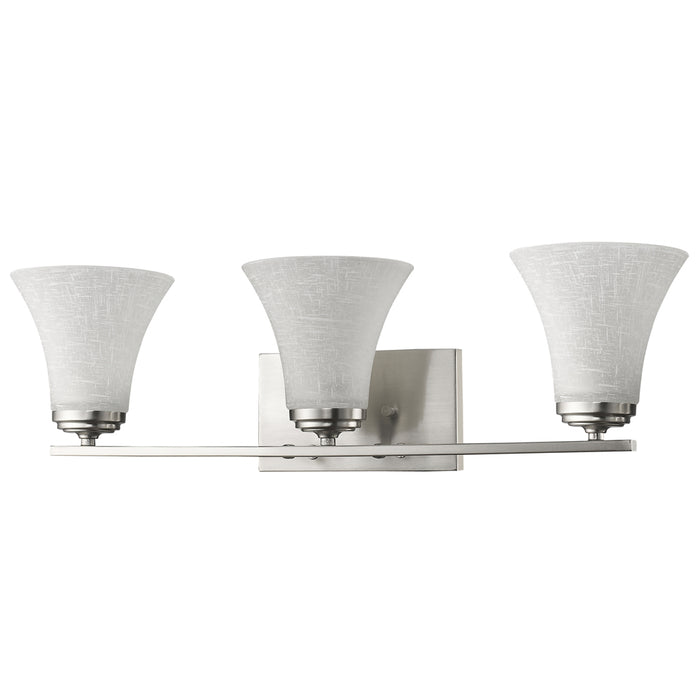 Acclaim Lighting IN41382SN Three Light Vanity, Satin Nickel