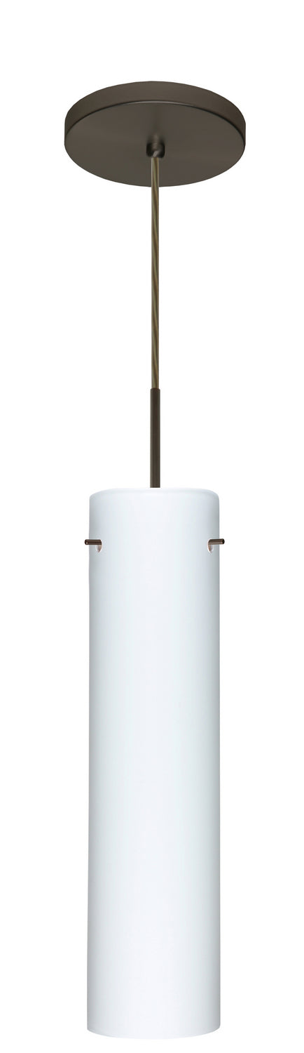 Besa 1JT-722407-LED-BR One Light Pendant, Bronze