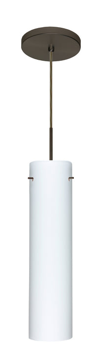 Besa 1JT-722407-LED-BR One Light Pendant, Bronze