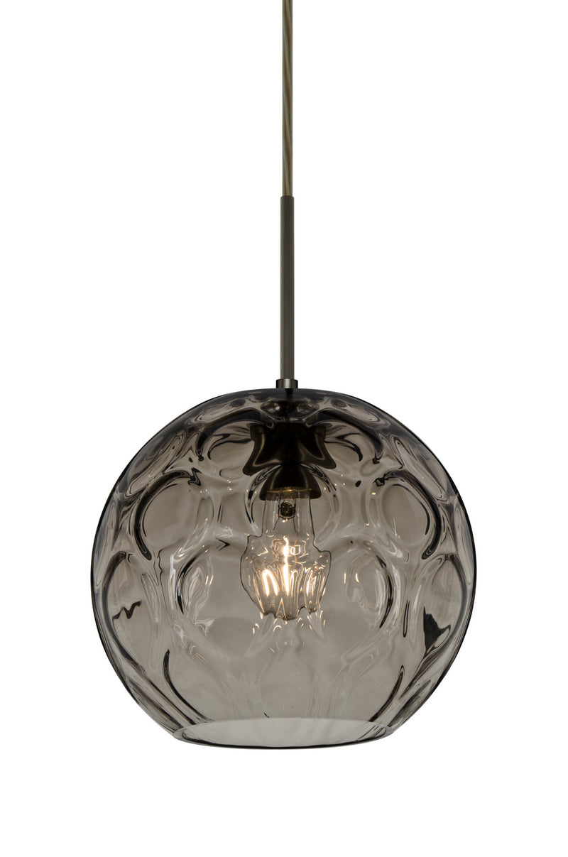 Besa 1JT-BOMYSM-BR One Light Pendant, Bronze