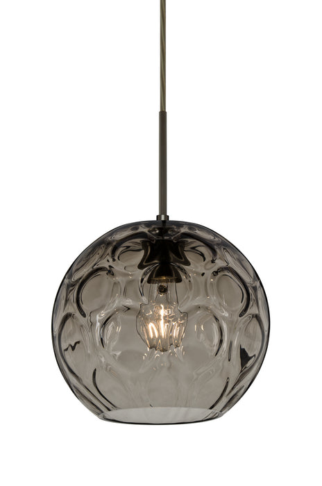 Besa 1JT-BOMYSM-EDIL-BR One Light Pendant, Bronze