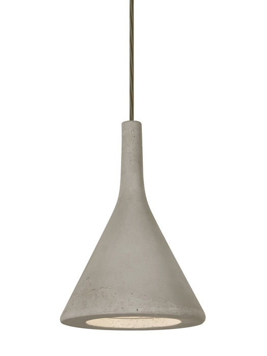 Besa 1JT-GALATN-LED-BR One Light Pendant, Bronze