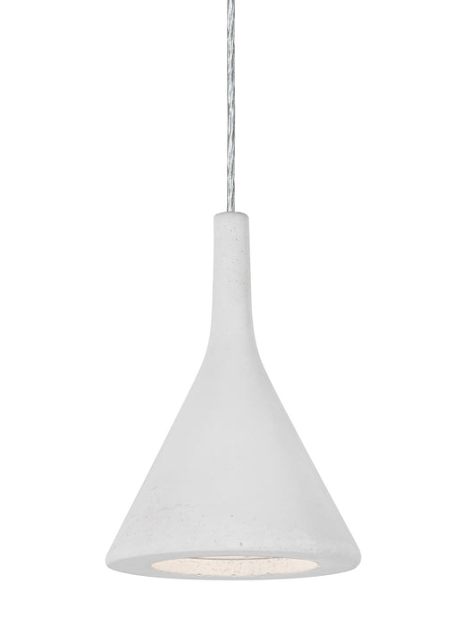 Besa 1JT-GALAWH-LED-SN One Light Pendant, Satin Nickel