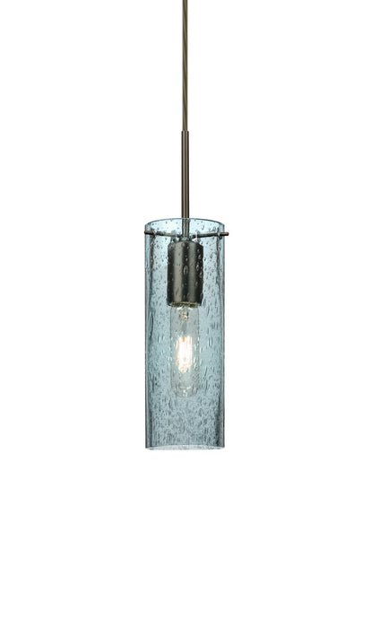 Besa 1JT-JUNI10BL-BR One Light Pendant, Bronze