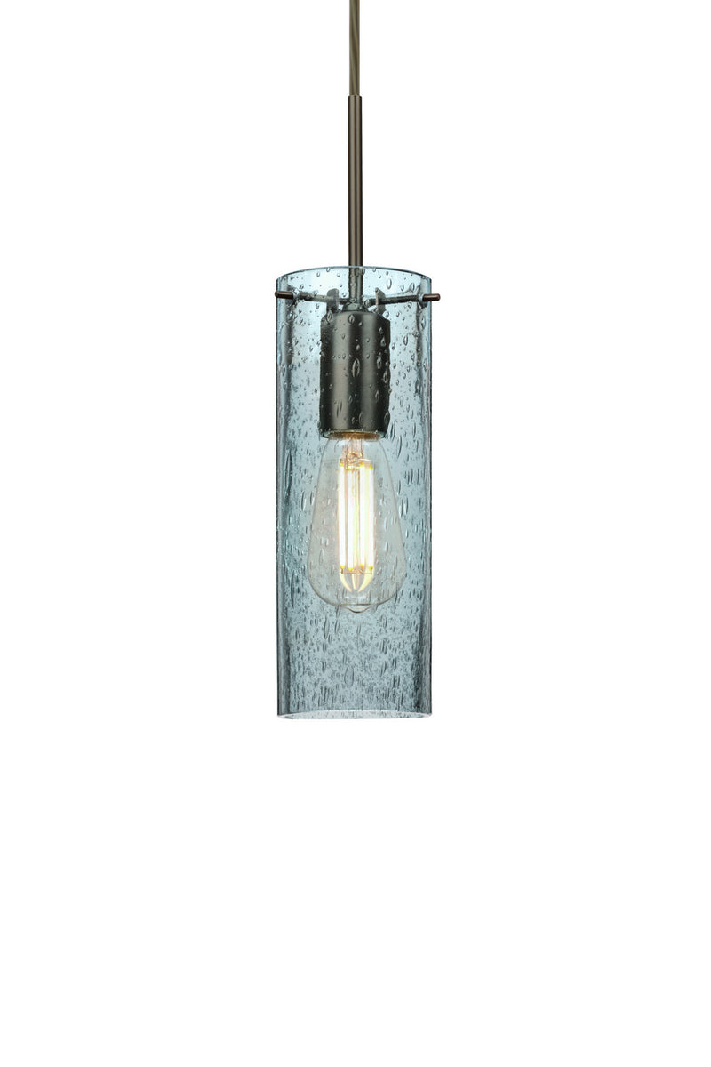 Besa 1JT-JUNI10BL-EDIL-BR One Light Pendant, Bronze