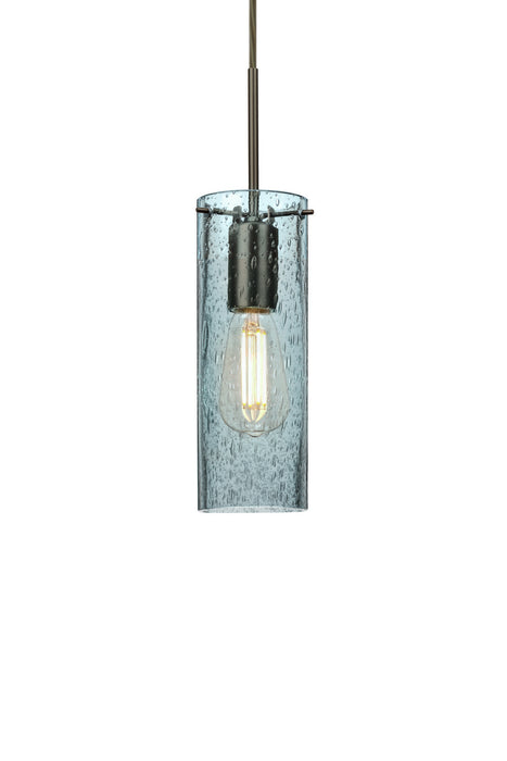 Besa 1JT-JUNI10BL-EDIL-BR One Light Pendant, Bronze