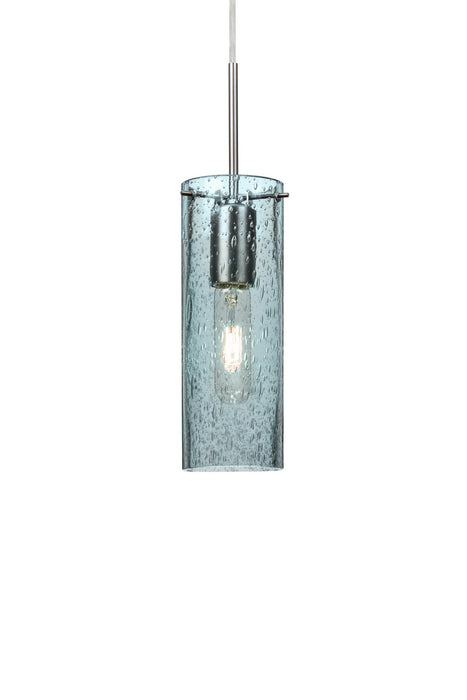 Besa 1JT-JUNI10BL-SN One Light Pendant, Satin Nickel
