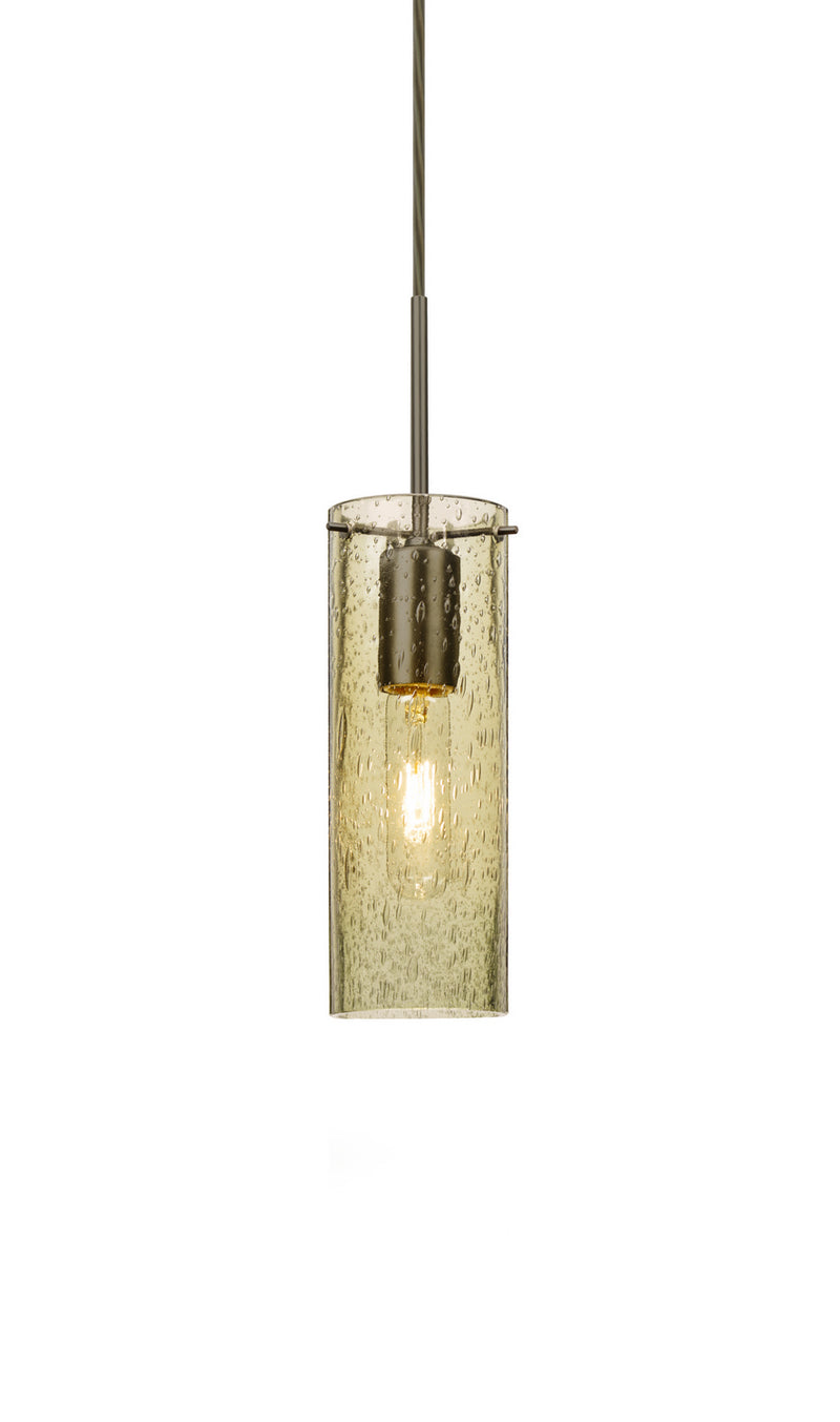 Besa 1JT-JUNI10GD-BR One Light Pendant, Bronze