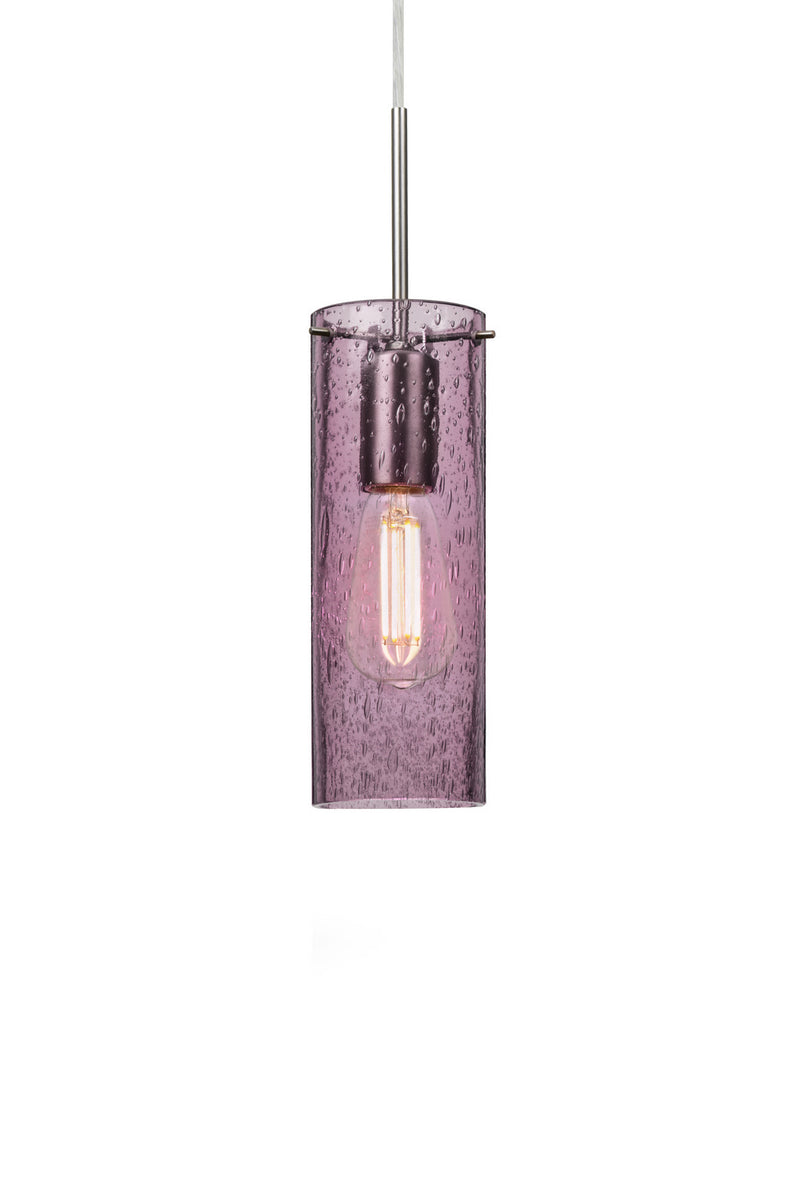 Besa 1JT-JUNI10PL-EDIL-SN One Light Pendant, Satin Nickel
