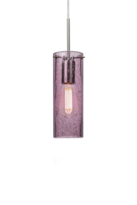 Besa 1JT-JUNI10PL-EDIL-SN One Light Pendant, Satin Nickel