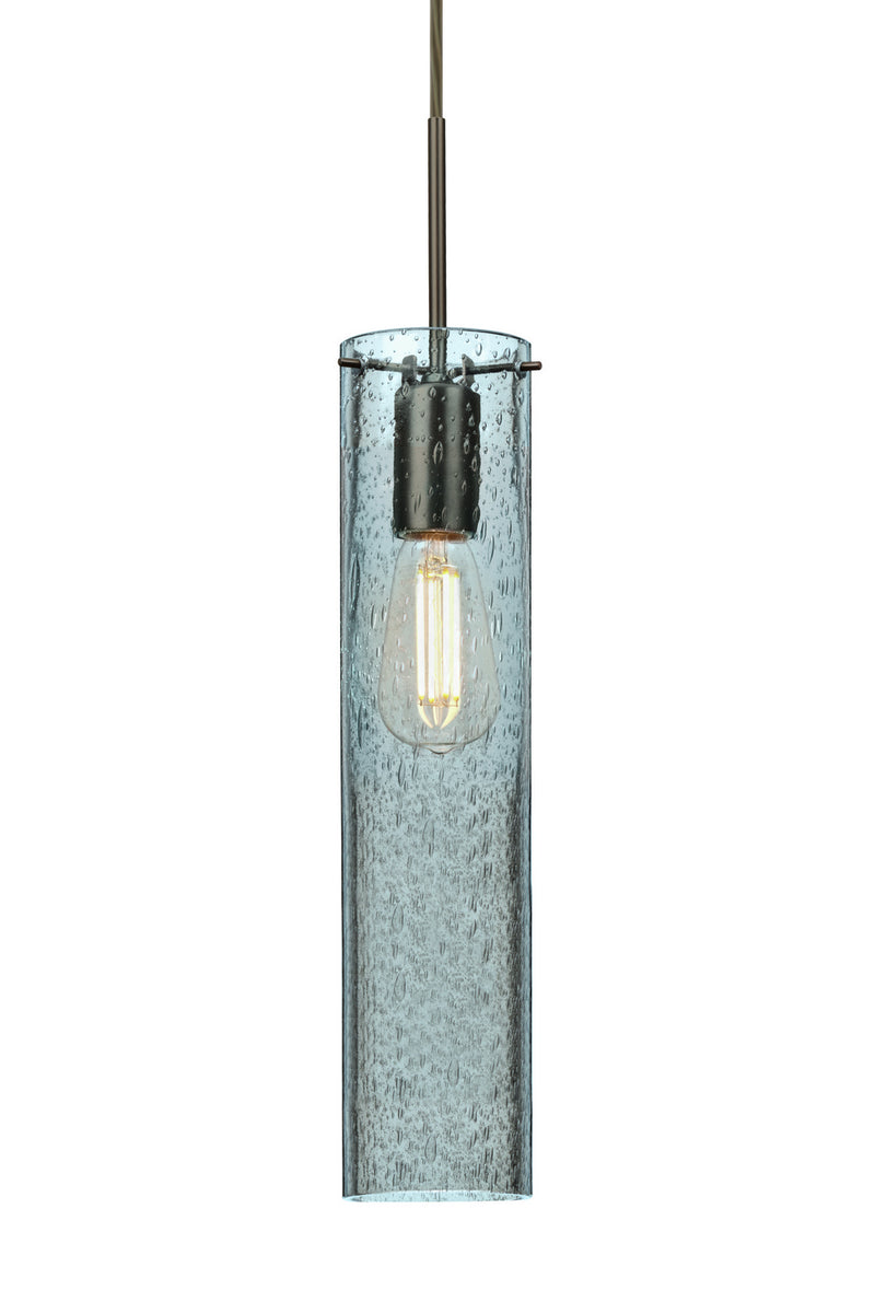 Besa 1JT-JUNI16BL-EDIL-BR One Light Pendant, Bronze