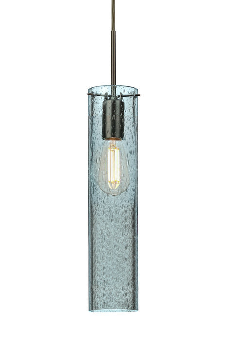 Besa 1JT-JUNI16BL-EDIL-BR One Light Pendant, Bronze