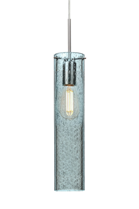 Besa 1JT-JUNI16BL-EDIL-SN One Light Pendant, Satin Nickel