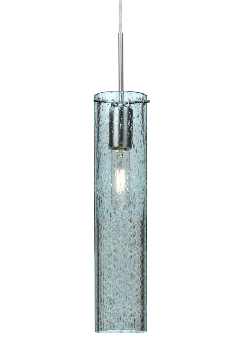 Besa 1JT-JUNI16BL-SN One Light Pendant, Satin Nickel