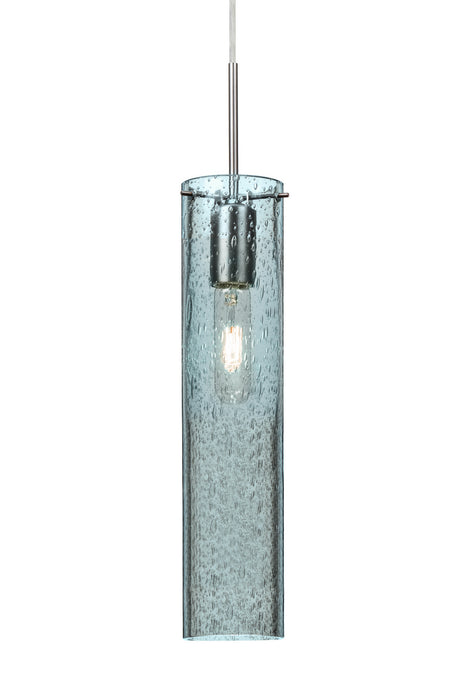 Besa 1JT-JUNI16BL-SN One Light Pendant, Satin Nickel