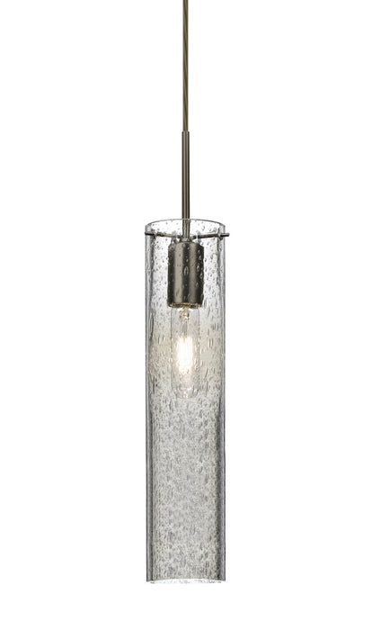 Besa 1JT-JUNI16CL-BR One Light Pendant, Bronze