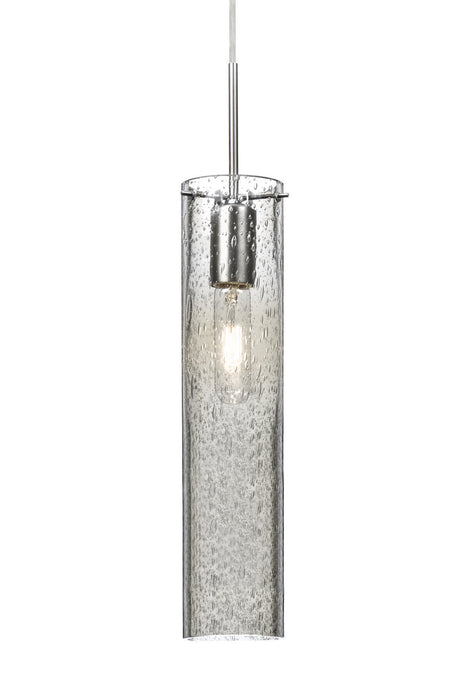 Besa 1JT-JUNI16CL-SN One Light Pendant, Satin Nickel