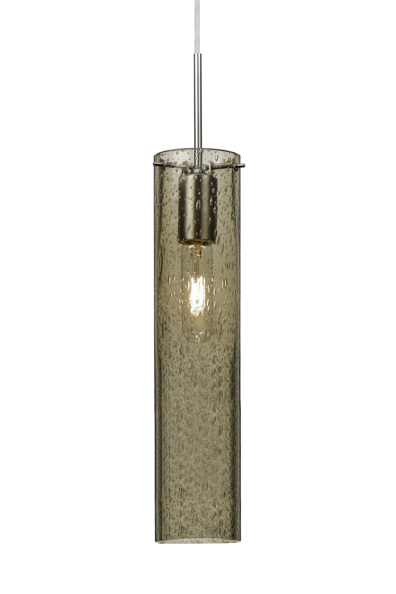 Besa 1JT-JUNI16LT-SN One Light Pendant, Satin Nickel