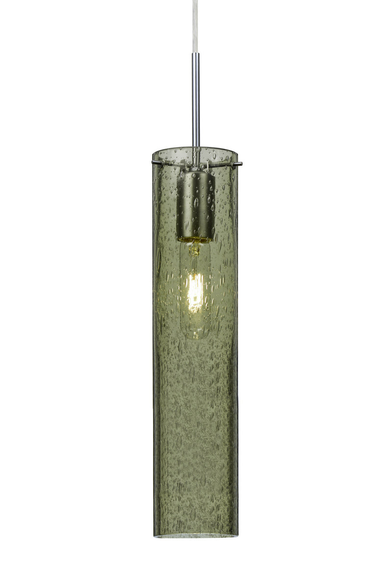 Besa 1JT-JUNI16MS-SN One Light Pendant, Satin Nickel
