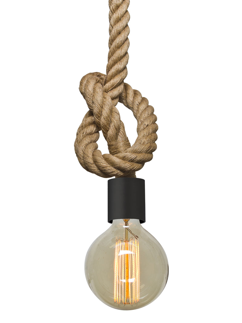 Besa 1JT-SOLO-BK One Light Pendant, Black
