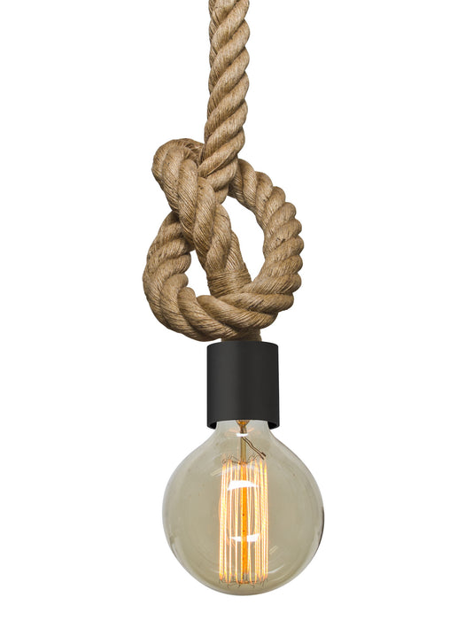 Besa 1JT-SOLO-BK One Light Pendant, Black