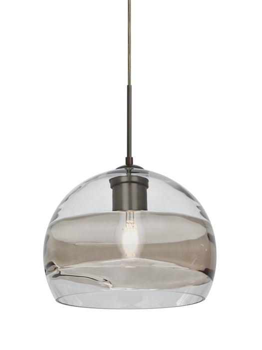Besa 1JT-SPIR8SC-EDIL-BR One Light Pendant, Bronze
