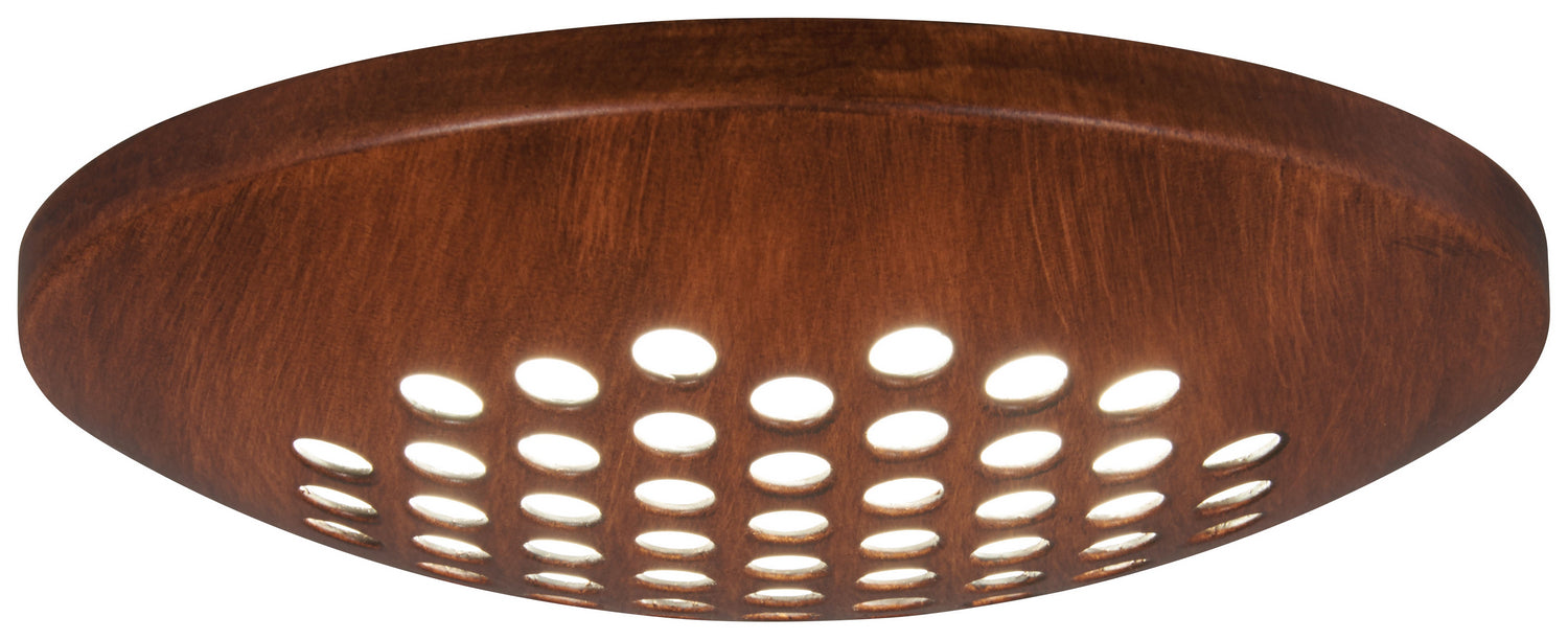 Minka Aire K9838L-DK LED Fan Light Kit, Distressed Koa