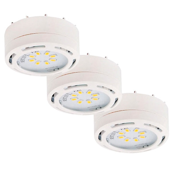 Canarm 3580LED-PL3WHT-C LED Puck Kit, White