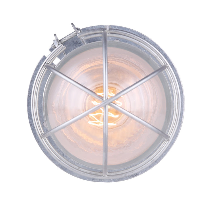 Canarm BL04CWG One Light Outdoor Lantern, Metal