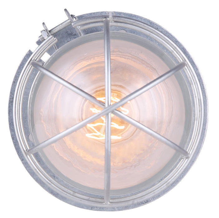 Canarm BL04CWG One Light Outdoor Lantern, Metal