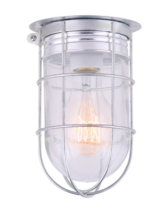 Canarm BL04CWG One Light Outdoor Lantern, Metal