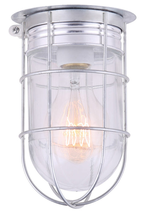 Canarm BL04CWG One Light Outdoor Lantern, Metal