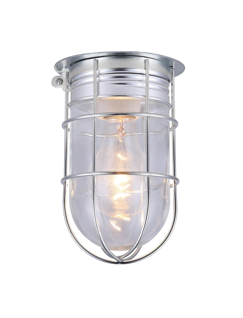 Canarm BL04CWG One Light Outdoor Lantern, Metal
