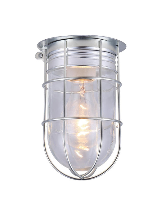 Canarm BL04CWG One Light Outdoor Lantern, Metal
