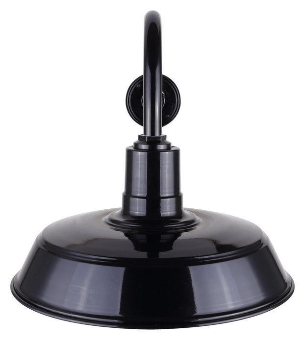 Canarm BL16WACBK One Light Sign Light, Black - Aluminum
