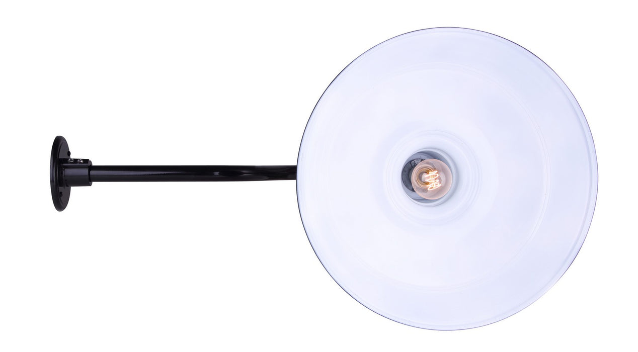 Canarm BL16WACBK One Light Sign Light, Black - Aluminum