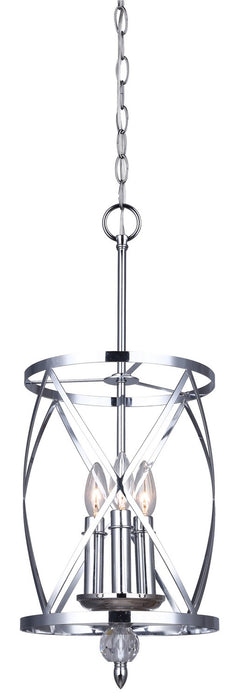 Canarm ICH172B03CH10 Three Light Chandelier, Chrome