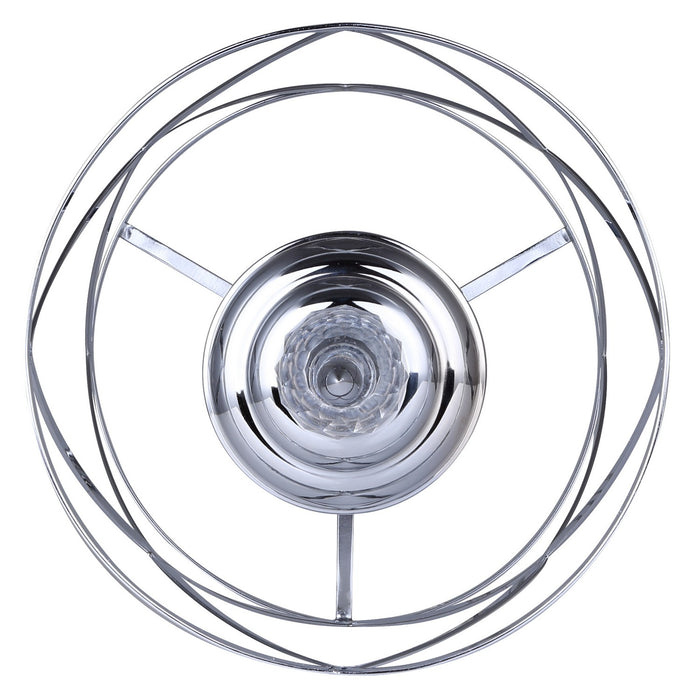Canarm ICH172B03CH10 Three Light Chandelier, Chrome