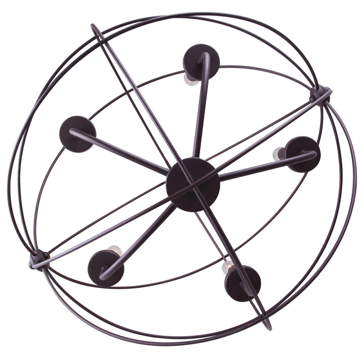 Canarm ICH282B05ORB25 Five Light Chandelier, Oil Rubbed Bronze