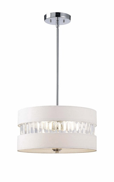 Canarm ICH426A03CH16 Three Light Chandelier, Chrome