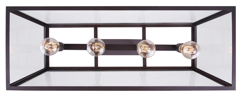 Canarm ICH480A04ORB30 Four Light Chandelier, Oil Rubbed Bronze