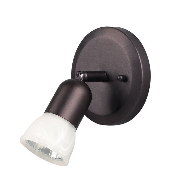 Canarm ICW356A01ORB10 One Light Ceiling/Wall Mount, Oil Rubbed Bronze