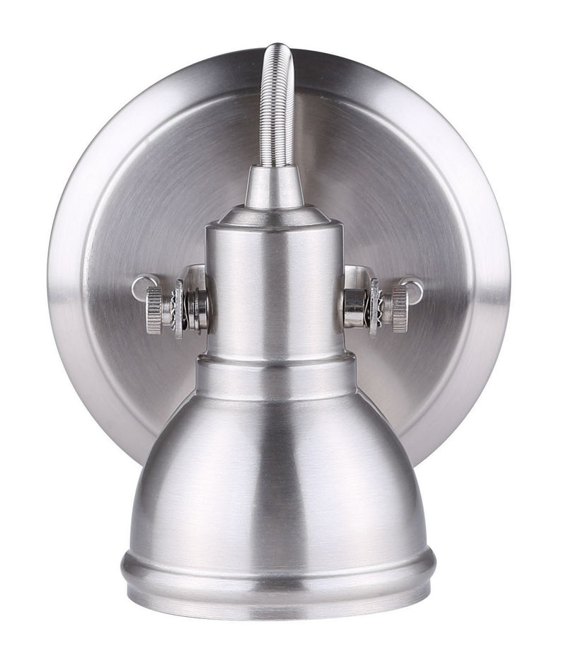 Canarm ICW622A01BN10 One Light Track Lighting, Brushed Nickel