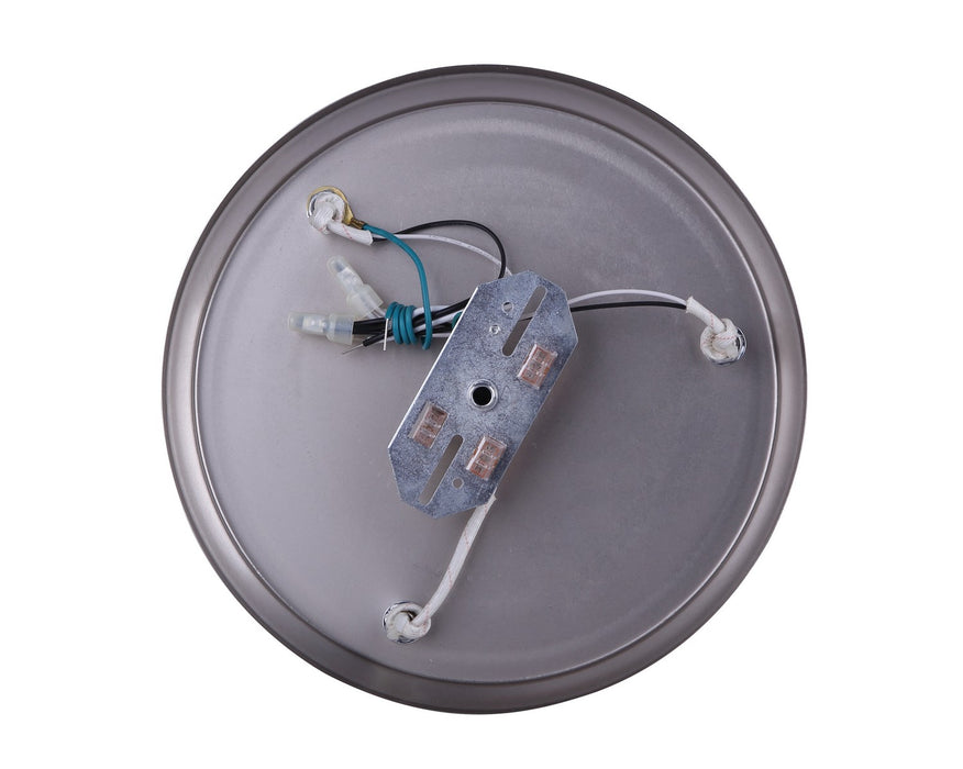 Canarm ICW622A03BN10 Three Light Ceiling/Wall Mount, Brushed Nickel