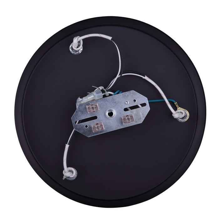 Canarm ICW622A03ORB10 Three Light Ceiling/Wall Mount, Oil Rubbed Bronze