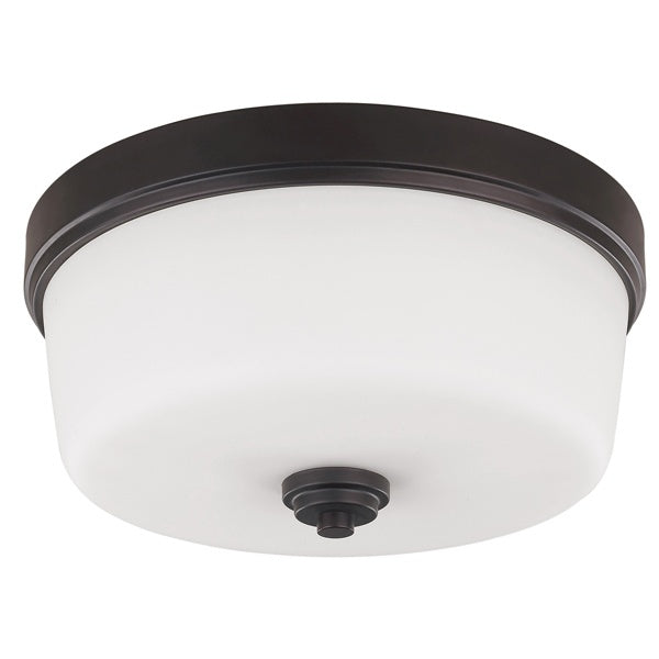 Canarm IFM286A16ORB Three Light Flush Mount, Oil Rubbed Bronze